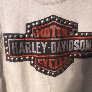 Harley-Davidson sleeveless hoodie